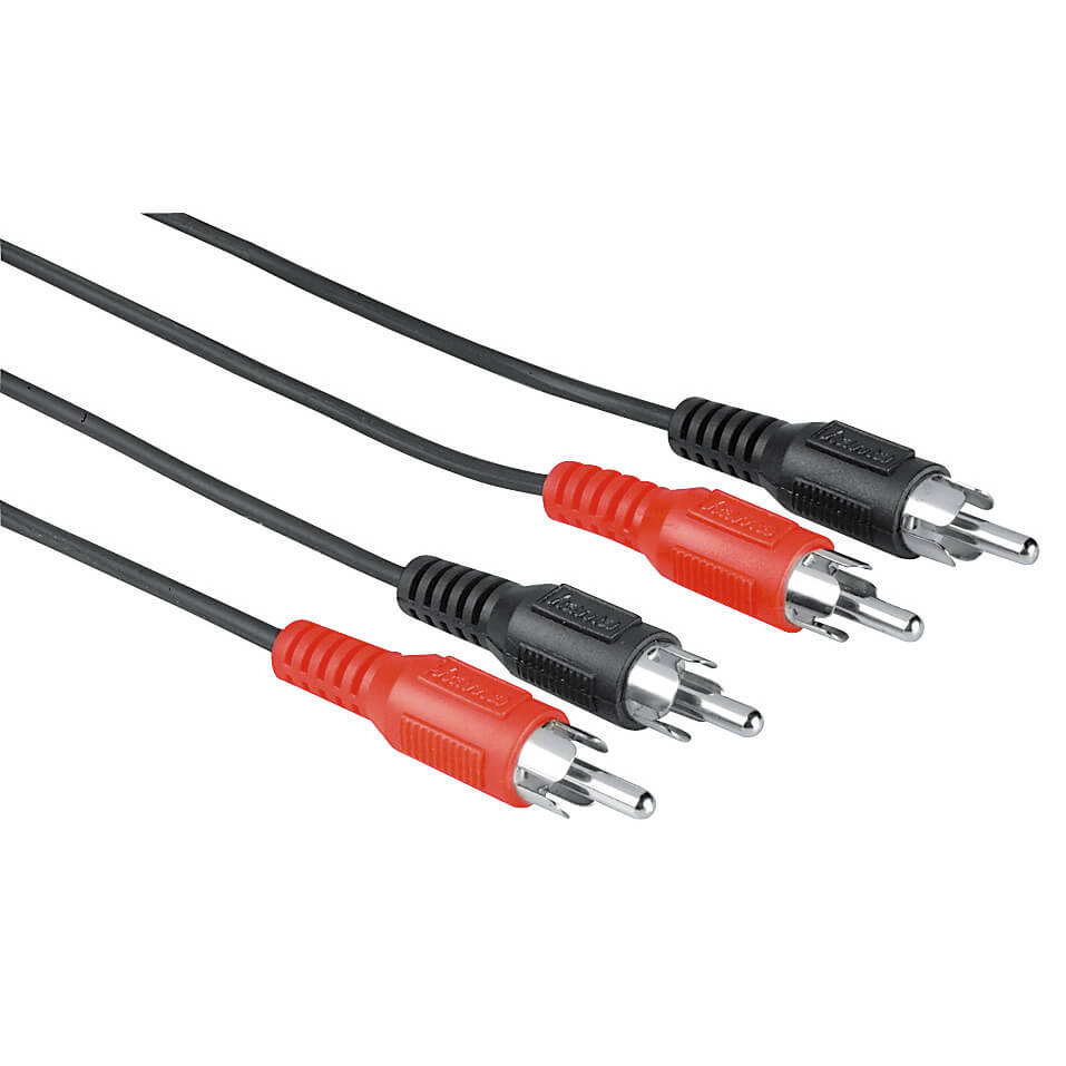 HAMA HAMA Kabel 2xRCA 2xRCA 25 pack